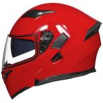 ILM Red Refurbished Full Face Modular Motorcycle Helmet Dual Visor DOT 902