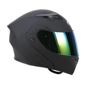 DOT Modular Motorcycle Helmet Full Face Dual Visor Flip-Up Motor Helmet + SHIELD