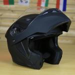 DOT Modular Motorcycle Helmet Full Face Dual Visor Flip Up Motor Helmet + SHIELD