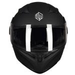 ILM Refurbished Black Full Face Modular Motorcycle Helmet Winter Dual Visor DOT