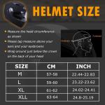 DOT Flip up Modular Full Face Motorcycle Helmet Dual Visor Motocross Size Opt