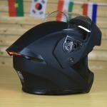 DOT Modular Motorcycle Helmet Full Face Dual Visor Flip Up Motor Helmet + SHIELD