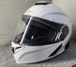 Sena Outrush R Modular Flip-up Motorcycle Helmet White Bluetooth XL
