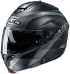 HJC C91 Taly Modular Motorcycle Helmet Gray XS S M L XL 2X 3X 4X 5X Sunscreen