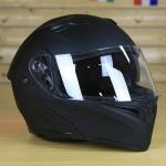 DOT Modular Motorcycle Helmet Full Face Dual Visor Flip Up Motor Helmet + SHIELD