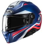 HJC i91 Tricus Modular Sunscreen Motorcycle Helmet Blue Red S M L XL 2XL DOT BK