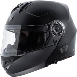 TORC - TB27 Modular Motorcycle Helmet w/ Bluetooth Flat Black  Large  TT27B15:24
