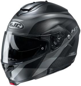 HJC C91 Taly Modular Motorcycle Helmet Gray XS S M L XL 2X 3X 4X 5X Sunscreen BK