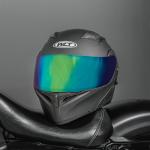 Motorcycle DOT Modular Helmet Full Face Dual Visor Flip Up Moto Helmet + SHIELD