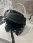 1Storm Motorcycle Full Face Helmet Modular Flip up Dual Shield Inner Sun Visor
