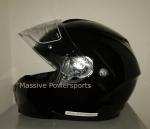 HJC C91 Modular Motorcycle Helmet Black XS S M L XL 2X 3X 4X 5X Sunscreen BK
