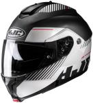 HJC C91 Prod Modular Motorcycle Helmet Gray XS S M L XL 2X 3X 4X 5X Sunscreen BK