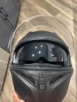 1Storm Motorcycle Full Face Helmet Modular Flip up Dual Shield Inner Sun Visor