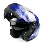 Adult Modular Helmet with drop down sunglass Motorcycle Men Women DOT