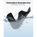 Uimoso DOT Motorcycle Modular Full Face 3/4 Open Face Helmet Black-M/L/XL Size