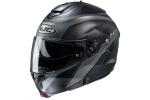 HJC C91 Taly Modular Motorcycle Helmet Gray XS S M L XL 2X 3X 4X 5X Sunscreen BK