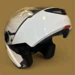 Torc T27 Full Face Modular Motorcycle Helmet; Gloss White Size Médium (57-58cm)