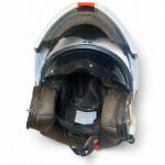 Torc T27 Full Face Modular Motorcycle Helmet; Gloss White Size Médium (57-58cm)