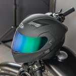 Motorcycle DOT Modular Helmet Full Face Dual Visor Flip Up Moto Helmet + SHIELD