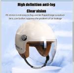 Motorcycle Helmet 3/4 Open Face Dual Visors Four Seasons Retro Motorbike Helmets