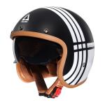 TRIANGLE Open Face Motorcycle Helmet 3/4 Retro Helmets for Men and Women
