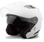 Motorcycle Helmet GMax OF77 Open Face Street Touring Pearl White 72-4744XS  HB