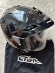 motorcycle 3/4 open face helmets with shield
