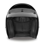 Daytona Small Profile DOT Motorcycle Cruiser Helmet Open Face 3/4 -Snap on Visor