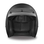 Daytona Cruiser Dull Black Open Face DOT Motorcycle Helmet DC1-B