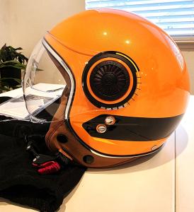 🏍️ Retro Open Face Motorcycle Helmet | DOT Approved 3/4 Classic Style 🕶️