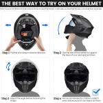 ILM Open Face Motorcycle 3/4 Half Helmets Vintage Retro ATV Cruiser Gray DOT