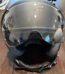 Yesmotor 3/4 Motorcycle Helmets Retro Open Face Vespa Scooters Helmet Small