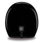 Daytona Small Profile DOT Motorcycle Cruiser Helmet Open Face 3/4 -Snap on Visor