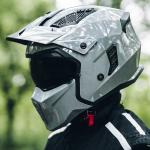 ILM Open Face Motorcycle 3/4 Half Helmets Vintage Retro ATV Cruiser Gray DOT