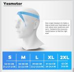 Motorcycle Helmet Half Shell Hawk Style Helmets Compact Lightweight Open Face...