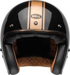 Bell Custom 500 Open Face Motorcycle Helmet Rally Gloss Black/Bronze XL
