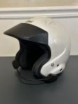 Arai Classic/C DOT Snell Open Face Motorcycle Helmet Size Medium Gloss White