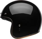 Bell Custom 500 Open Face Motorcycle Helmet Rally Gloss Black/Bronze XL