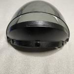 Universal Flip-Up 3-snap Bubble Shield for Open-Face Motorcycle Helmets