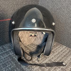 BILTWELL Bonanza Motorcycle Helmet Gloss Black Size Large Open Face
