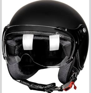 Yesmotor 3/4 Motorcycle Helmets Retro Open Face Vespa Scooters Helmet Large