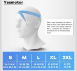 Yesmotor 3/4 Motorcycle Helmets Retro Open Face Vespa Scooters Helmet Large