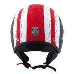 Milwaukee Helmets 9701 Maverick 3/4 Open Face Stars & Stripes Motorcycle Helmets