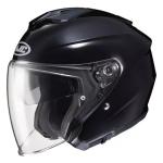 HJC - i30 Open Face Motorcycle Helmet - Black - Size Large - 880-604