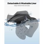 Uimoso Adult Motorcycle 3/4 Open Face Helmet DOT Approved XL Size Black