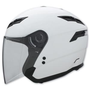 Helmet Gmax GM67 Open Face With Peak Motorcycle X Small Pearl White G3570083 Y2