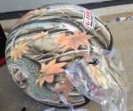 G-Force Camo Open Face Motorcycle Helmet X1R DOT Sz YS Classic 3/4 Helmets