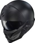 New Scorpion Exo Covert 2 Open Face Matte Black Motorcycle Helmet DOT All Sizes