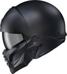 New Scorpion Exo Covert 2 Open Face Matte Black Motorcycle Helmet DOT All Sizes