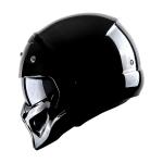 1Storm Motorcycle Full Face Helmet Open Face Helmet with Smoked Shield HKY881S-E